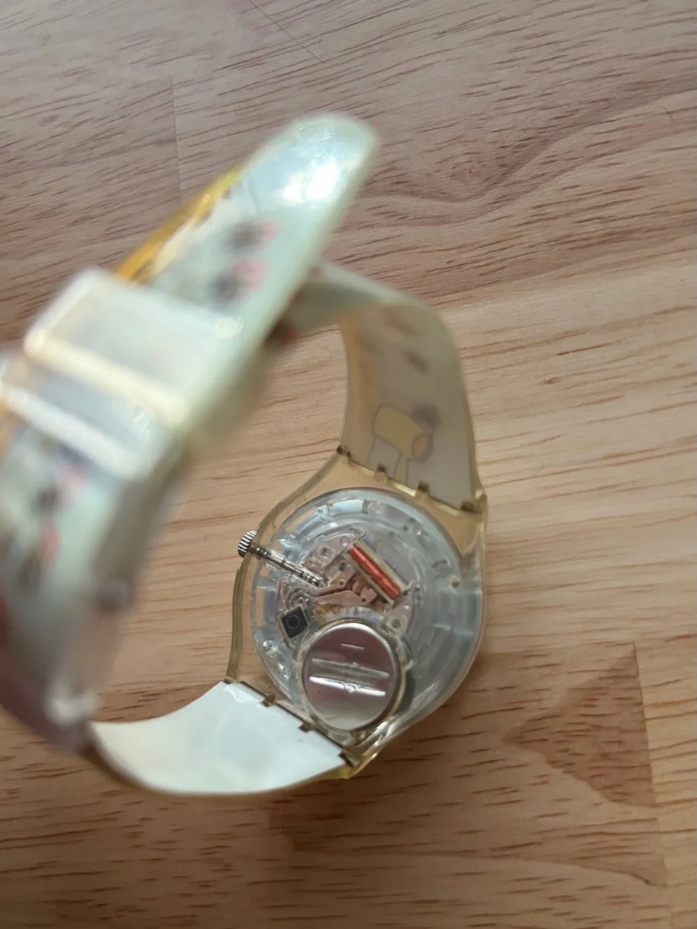 Vintage Swatch Flower Talk Daisy Flowers Analog Watch GK312 needs battery